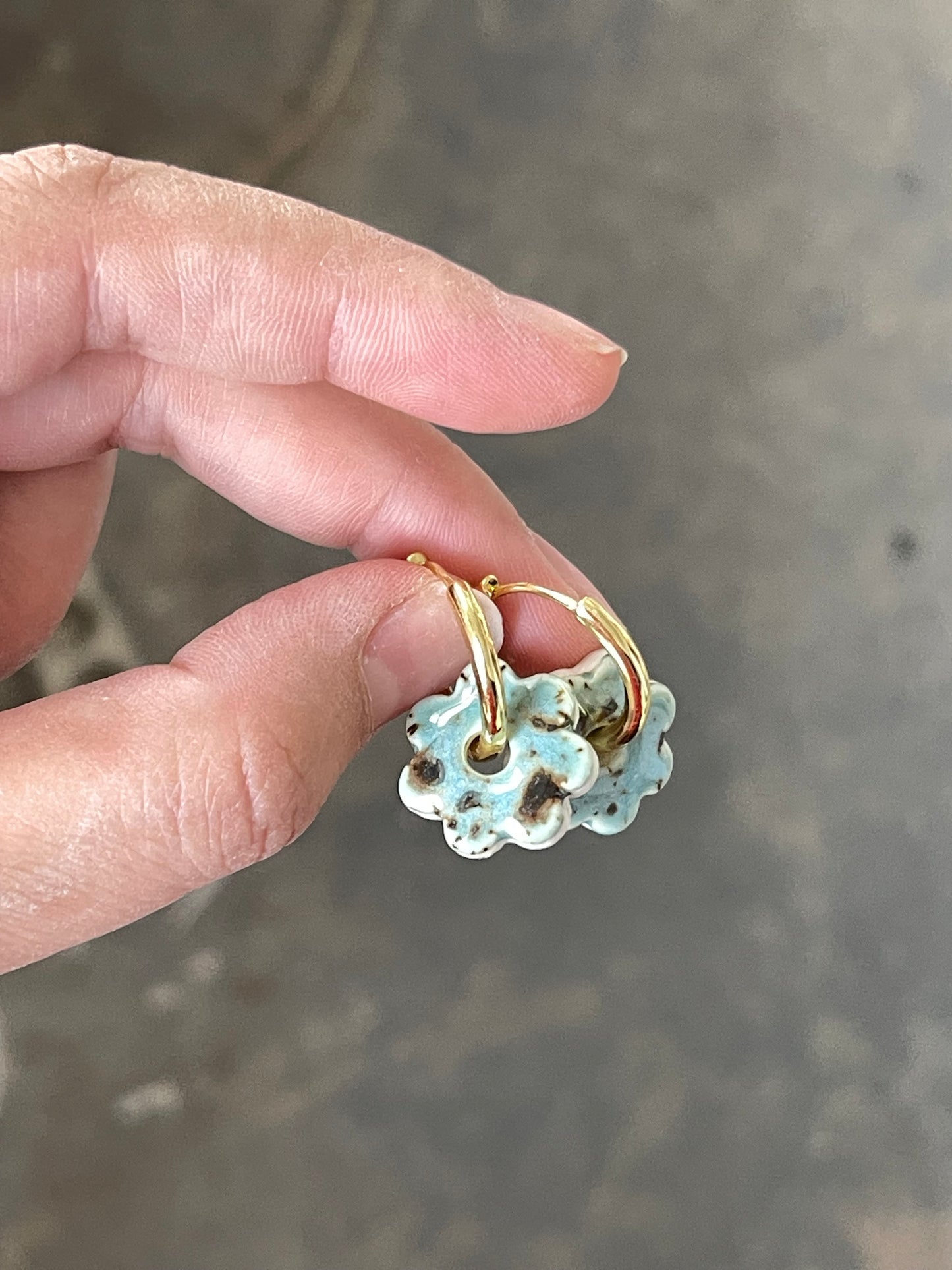 BO888 mini fleur turquoise