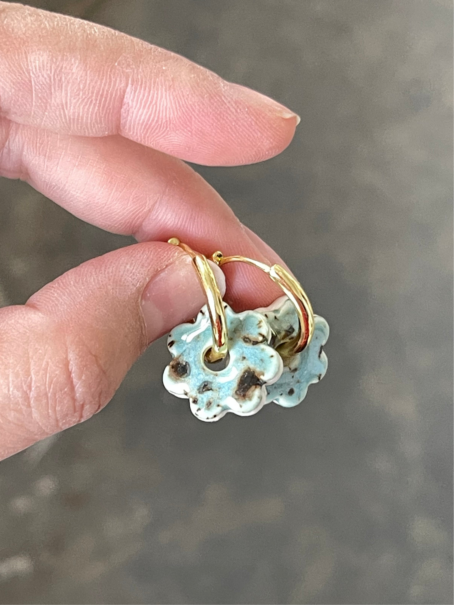 BO888 mini fleur turquoise
