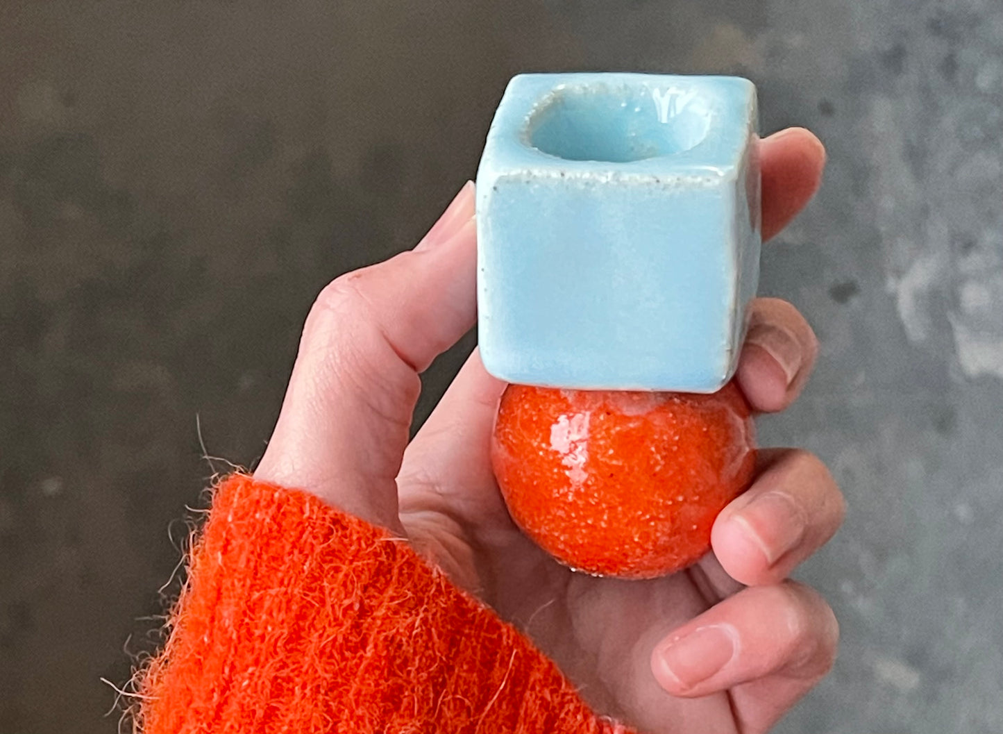 Bougeoirs géométriques