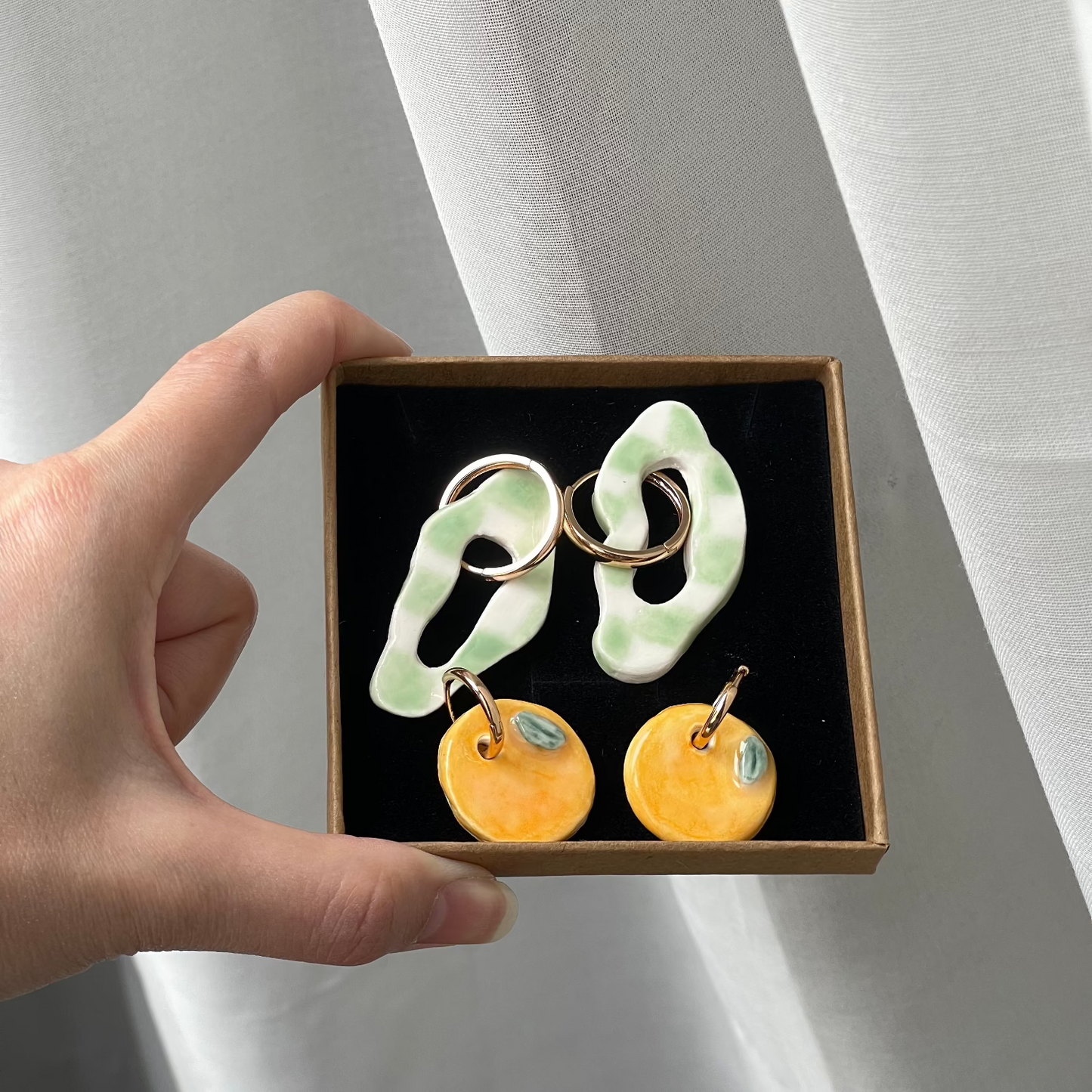 bijoux porcelaine faits main