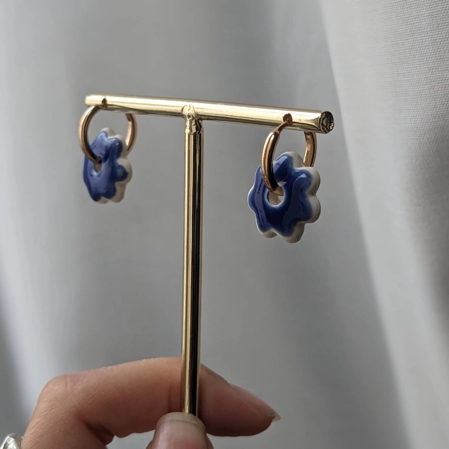 BO888 mini fleur cobalt