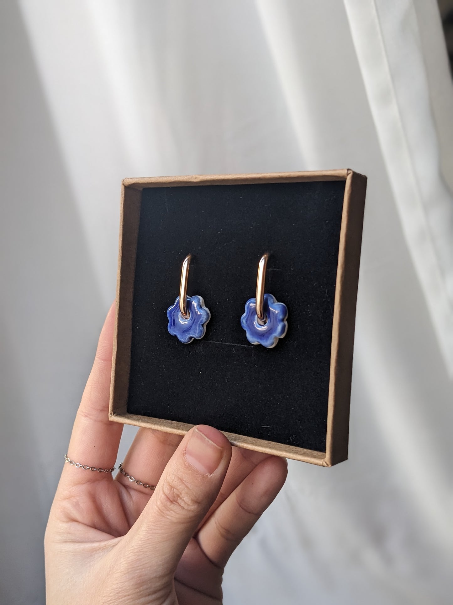 BO888 mini fleur cobalt
