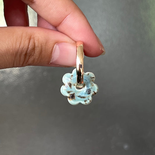 BO888 mini fleur turquoise