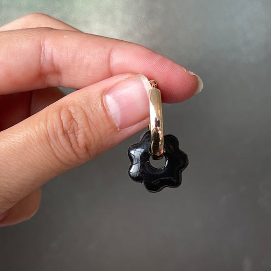 BO888 mini fleur noire